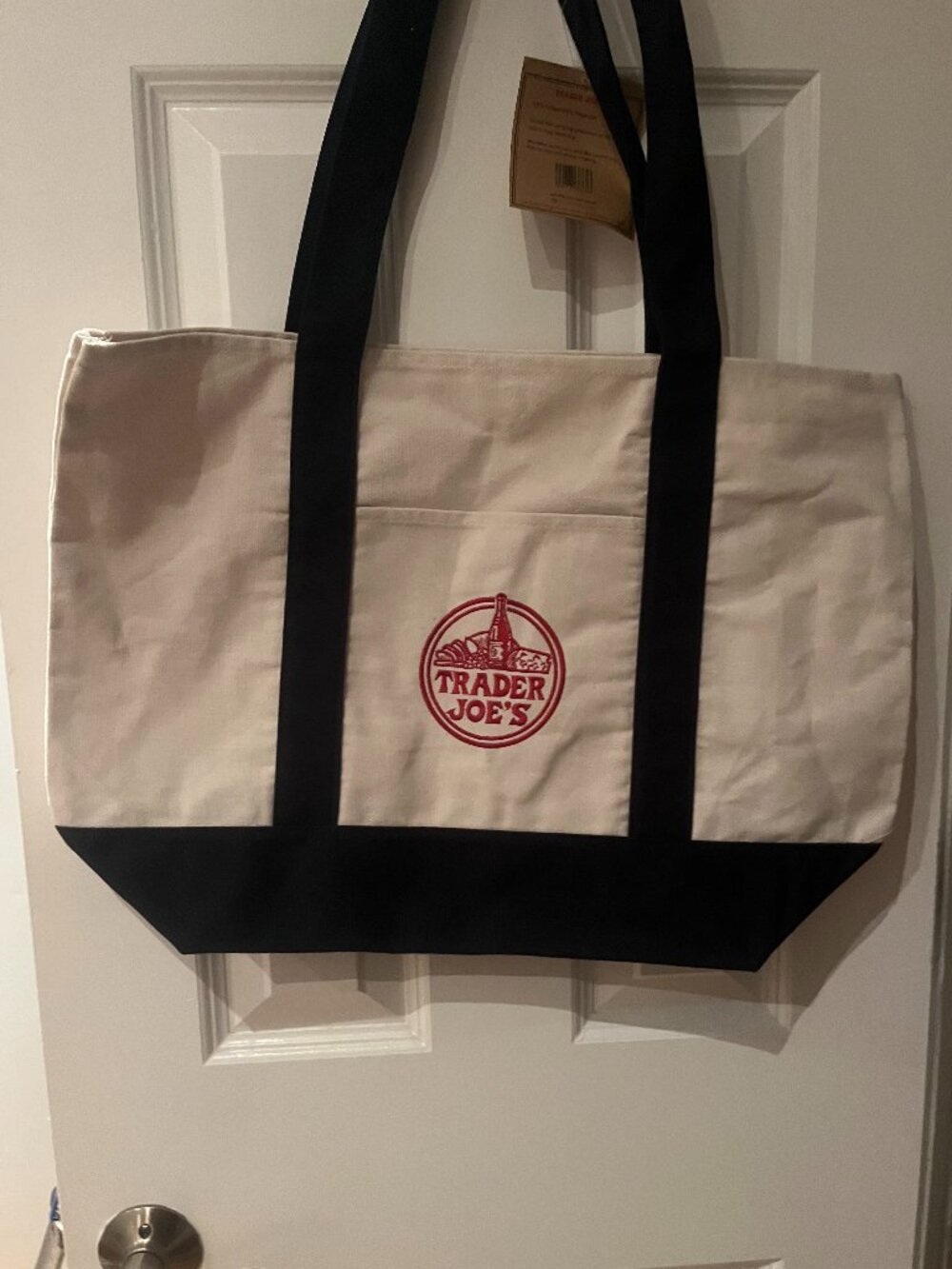 Limited Edition Trader Joe’s  Canvas Tote Bag NWT